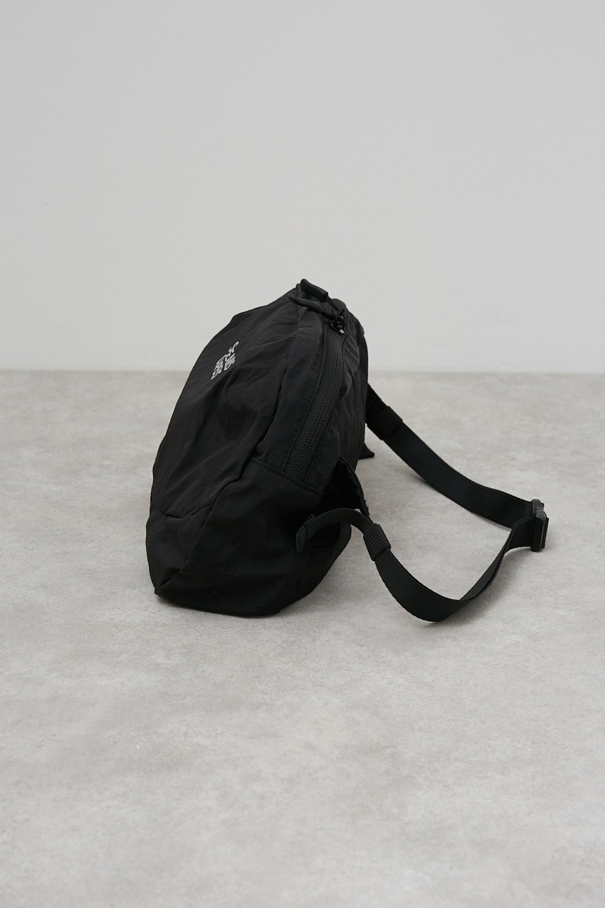 【SUNBEAMS CAMPERS】 POCKETABLE BODY BAG/ポケッタブルボディバッグ 詳細画像 BLK 3
