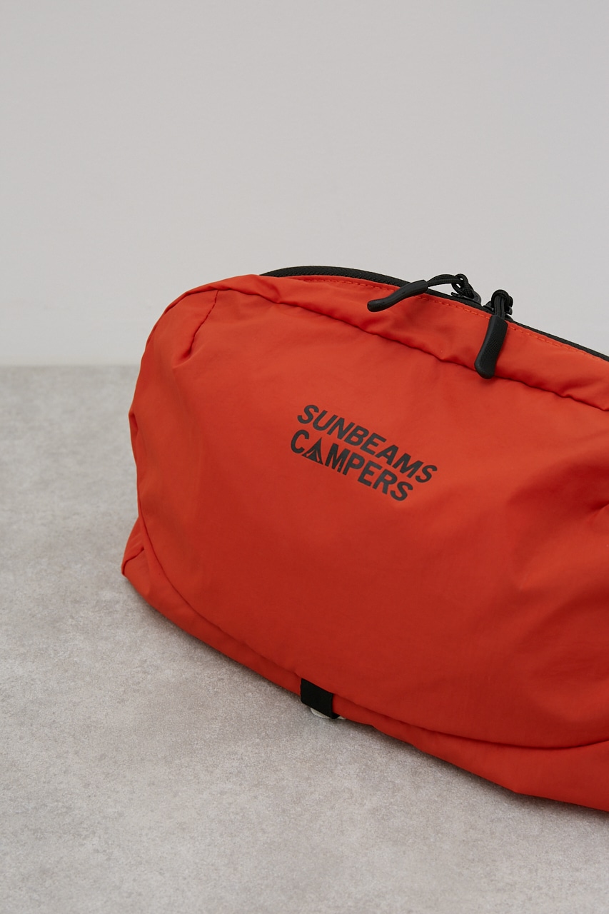 【SUNBEAMS CAMPERS】 POCKETABLE BODY BAG/ポケッタブルボディバッグ 詳細画像 L/ORG 5