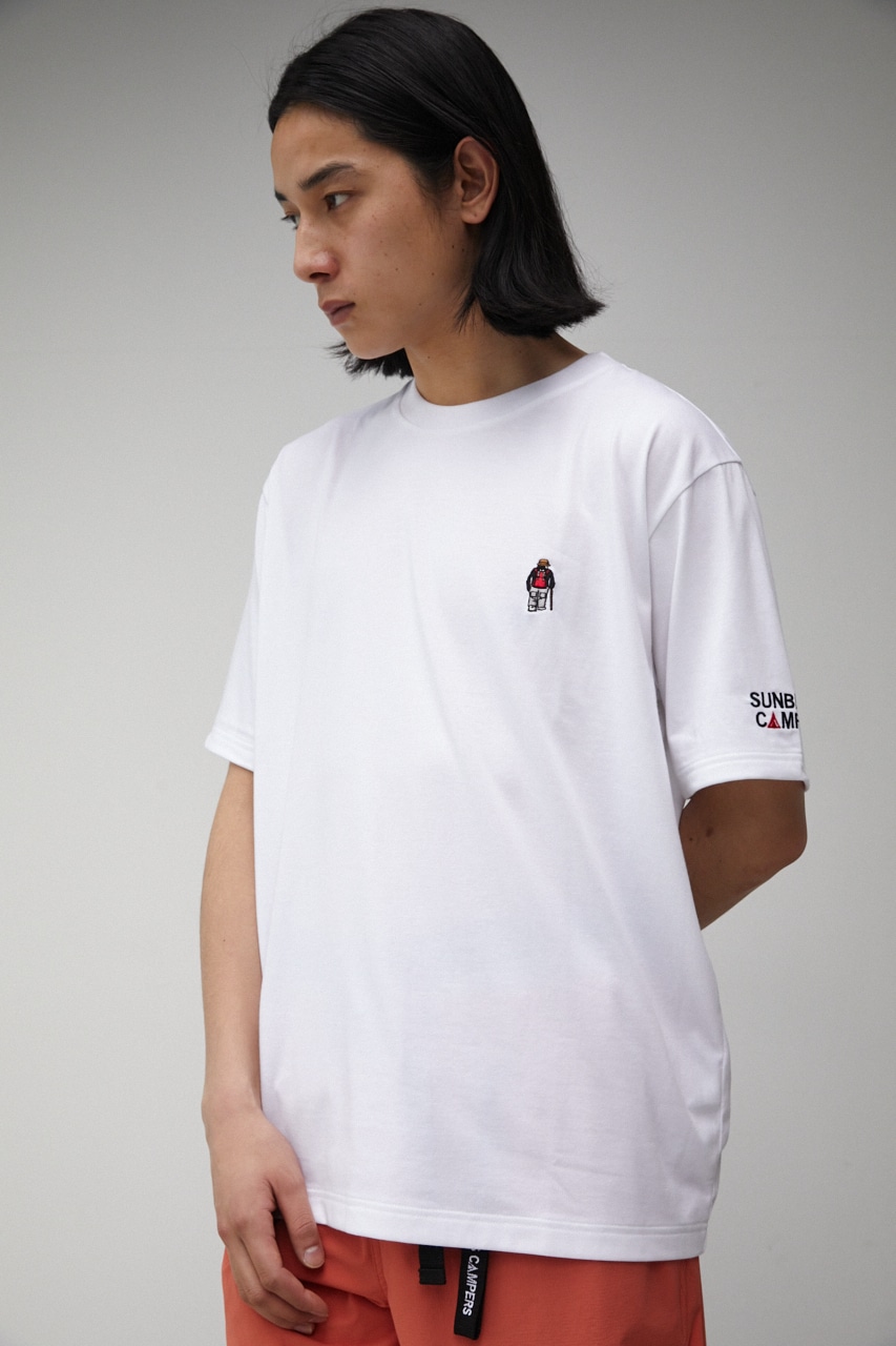 【SUNBEAMS CAMPERS】 ONE POINT LOGO TEE/ワンポイントロゴTシャツ 詳細画像 WHT 4