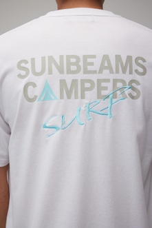 【SUNBEAMS CAMPERS】 SURF ファンク1P刺繍Tシャツ 詳細画像