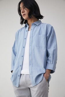 RELATECH LINEN MIX 3/4 SHIRT/リラテックリネンミックス3/4シャツ 詳細画像