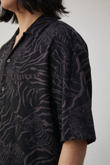 【5月18日(土)23:59まで期間限定価格】TIGER PATTERN SHIRT/タイガーパターンシャツ 詳細画像