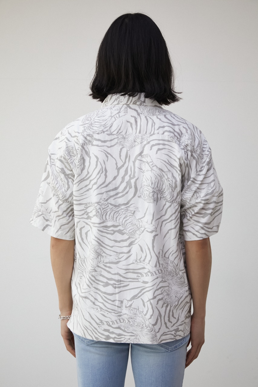 TIGER PATTERN SHIRT/タイガーパターンシャツ 詳細画像 柄WHT 7