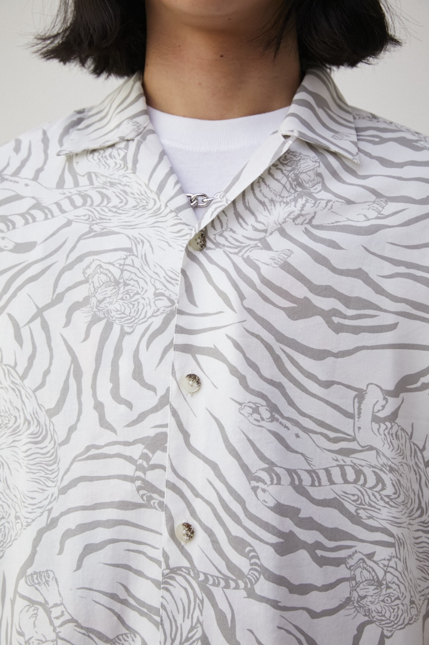 TIGER PATTERN SHIRT/タイガーパターンシャツ