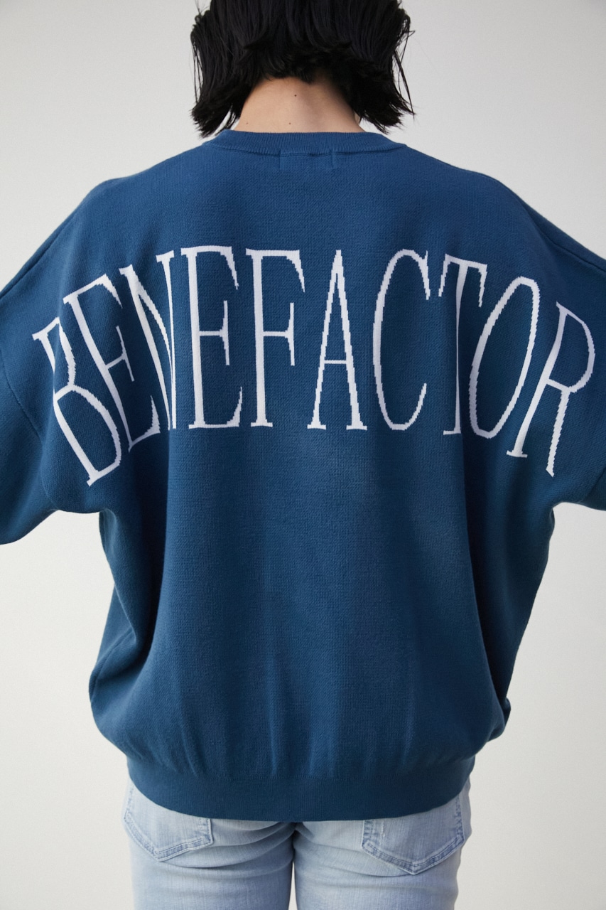 BENEFACTOR LOOSE KNIT/ベネファクタールーズニット 詳細画像 NVY 8