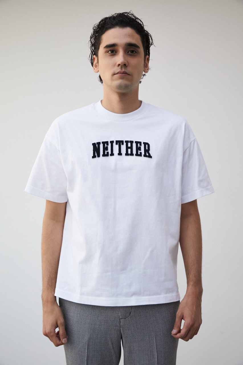 NEITHER BRUSH TEE/ナイザーブラッシュTシャツ 詳細画像 WHT 5
