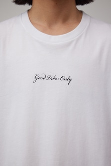 GOOD VIBES ONLY TEE/グッドバイブスオンリーTシャツ 詳細画像