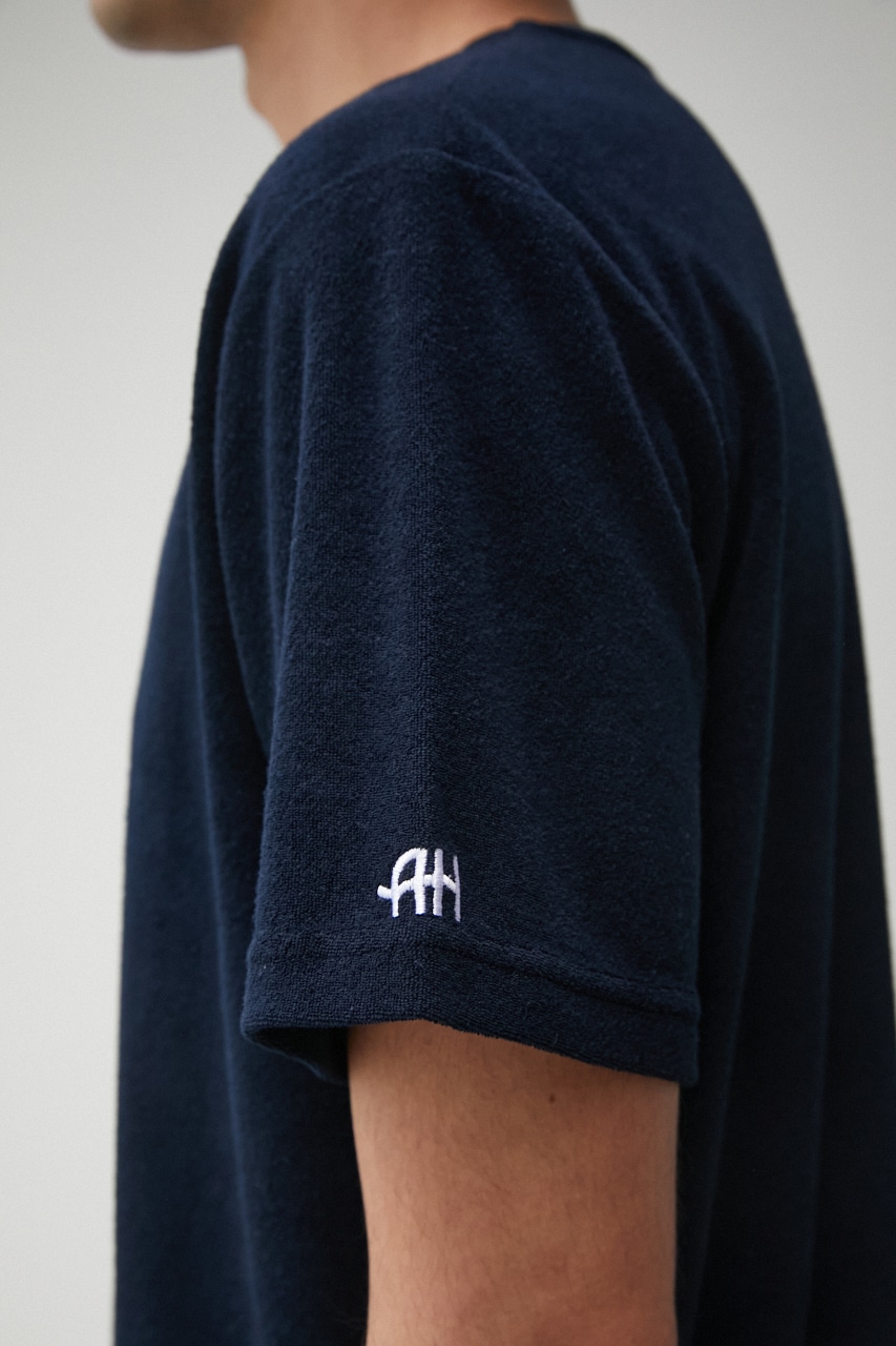 AZUL HOME】 HALF SLEEVE PILE TOPS/ハーフスリーブパイルトップス 