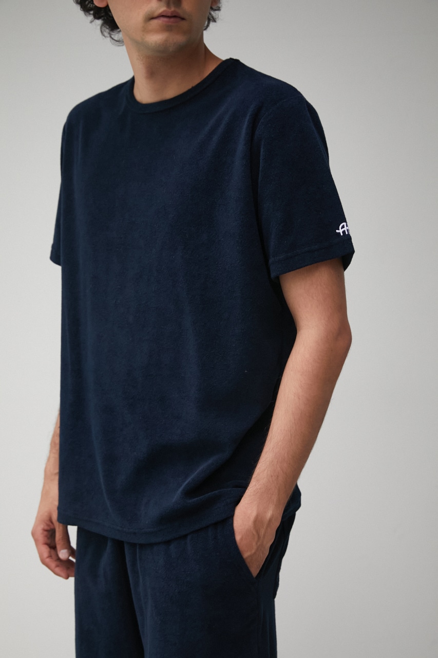 AZUL HOME】 HALF SLEEVE PILE TOPS/ハーフスリーブパイルトップス