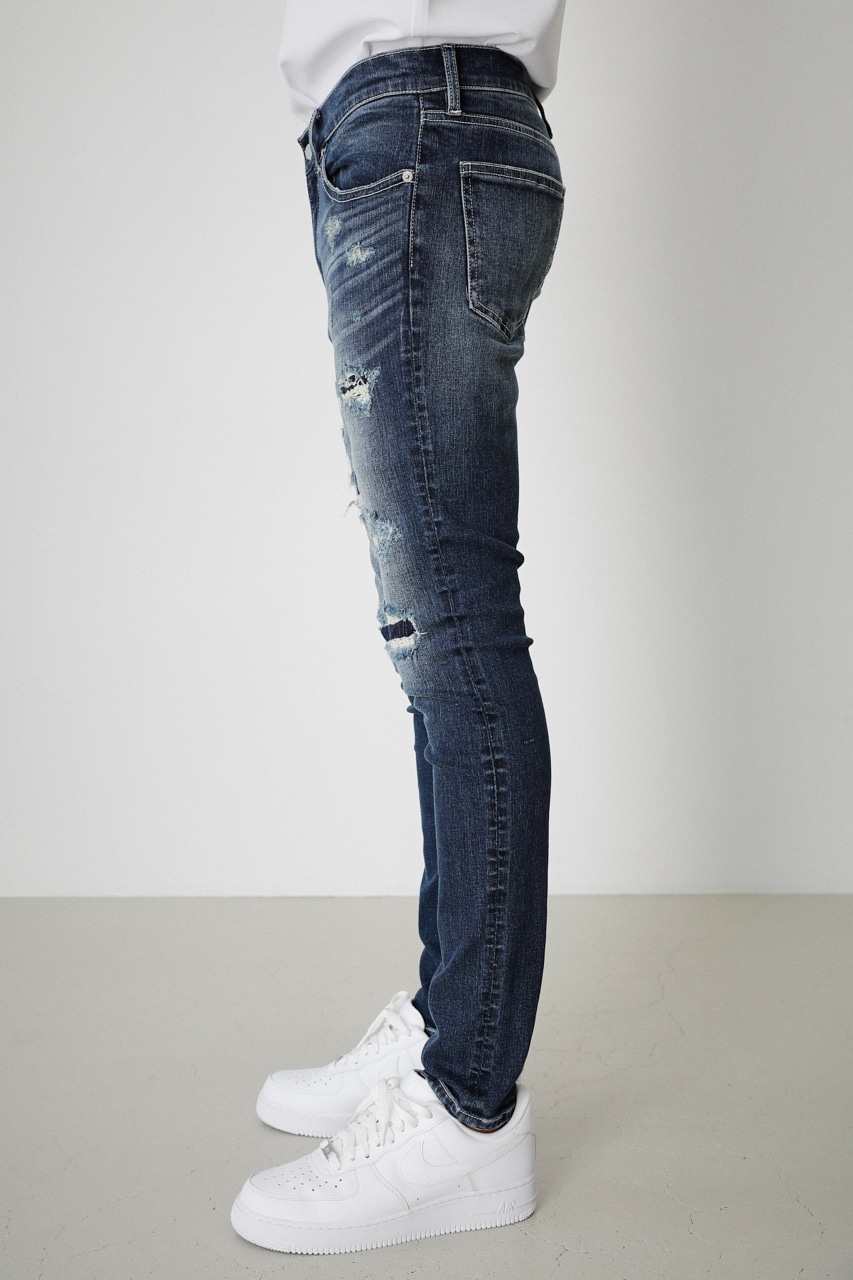 VINTAGE REPAIR SKINNY 2/ビンテージリペアスキニー2｜AZUL BY MOUSSY 
