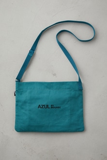 AZUL LOGO CANVAS SHOULDER BAG/AZULロゴキャンバスショルダーバッグ 詳細画像