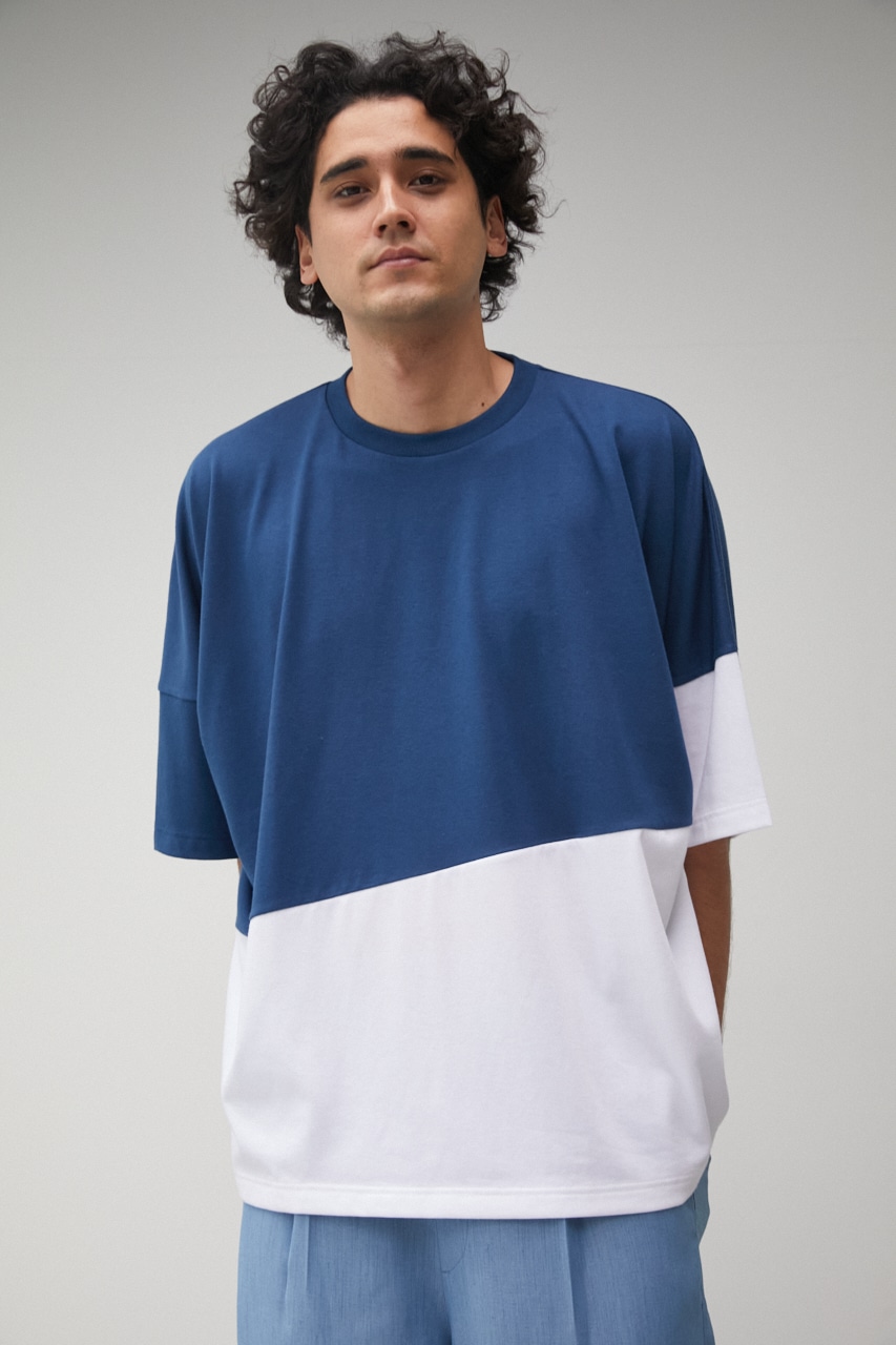 SWITCHING TWO TONE TOPS/スウィッチングツートーントップス｜AZUL BY 