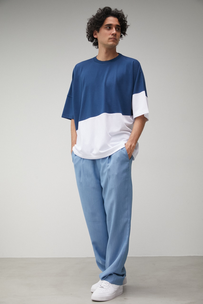 SWITCHING TWO TONE TOPS/スウィッチングツートーントップス｜AZUL BY 