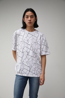 GEOMETRIC PATTERN TEE/ジオメトリックパターンTシャツ 詳細画像