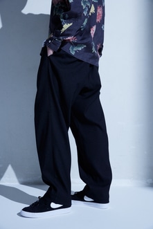 【PLUS】ONE TUCK PANTS/ワンタックパンツ