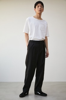【PLUS】ONE TUCK PANTS/ワンタックパンツ 詳細画像