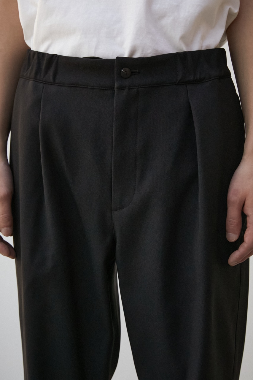 【PLUS】ONE TUCK PANTS/ワンタックパンツ 詳細画像 BLK 13
