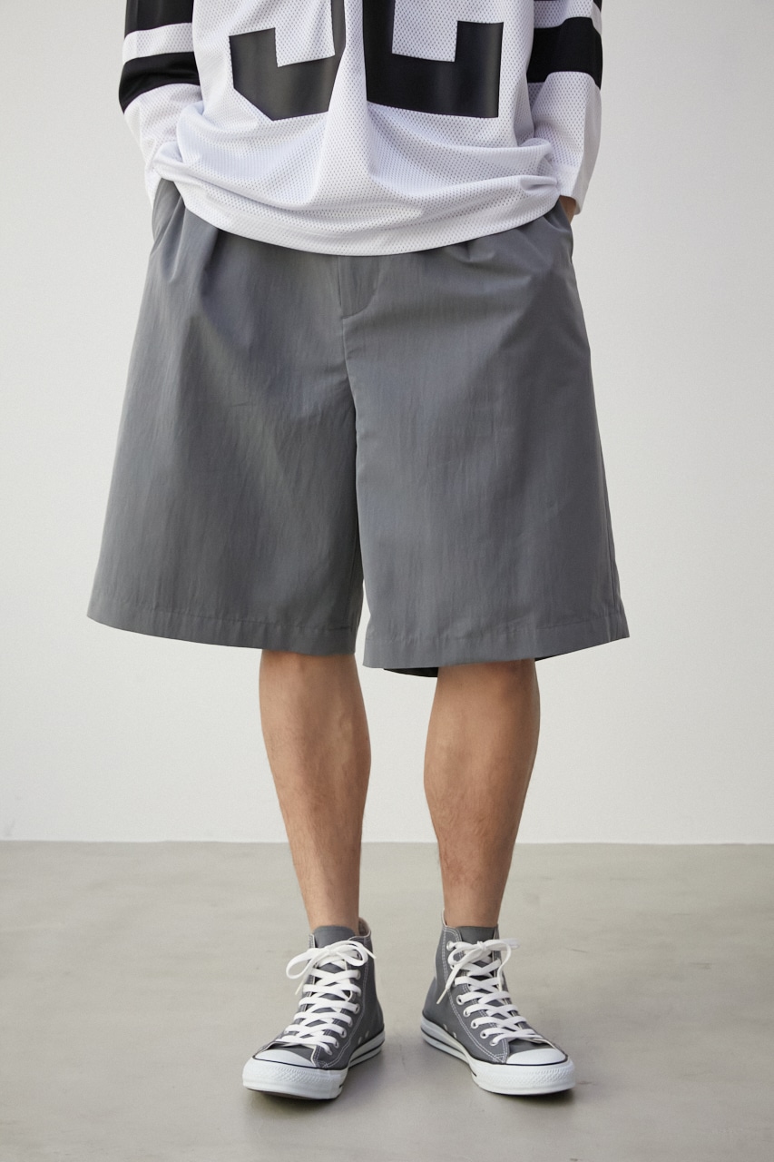 【PLUS】WIDE SHORTS/ワイドショーツ 詳細画像 GRY 6