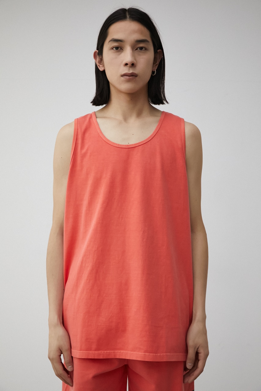【PLUS】 PIGMENT LONG TANK TOP/ピグメントロングタンクトップ 詳細画像 L/ORG 9