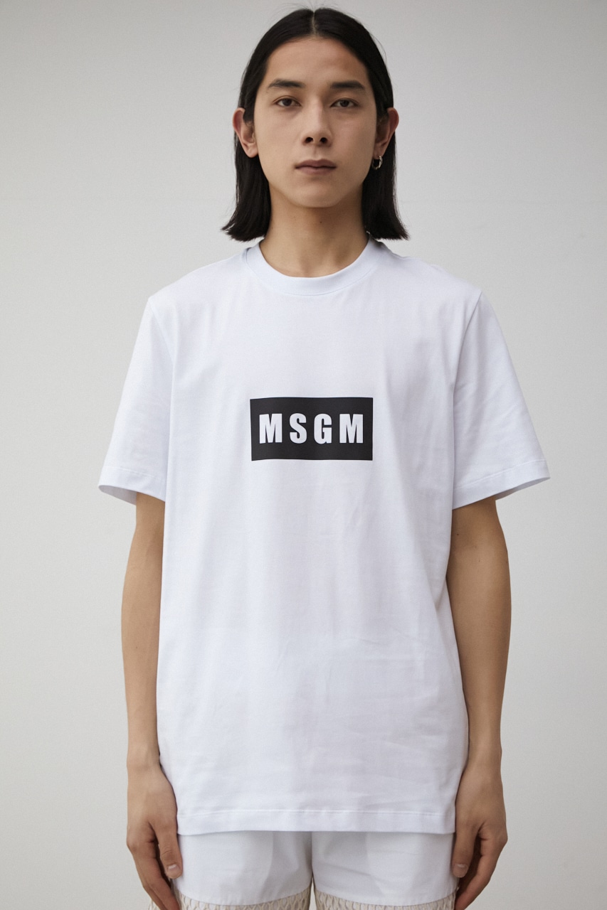 【PLUS】 MSGM T-SHIRT/MSGMティーシャツ 詳細画像 WHT 5