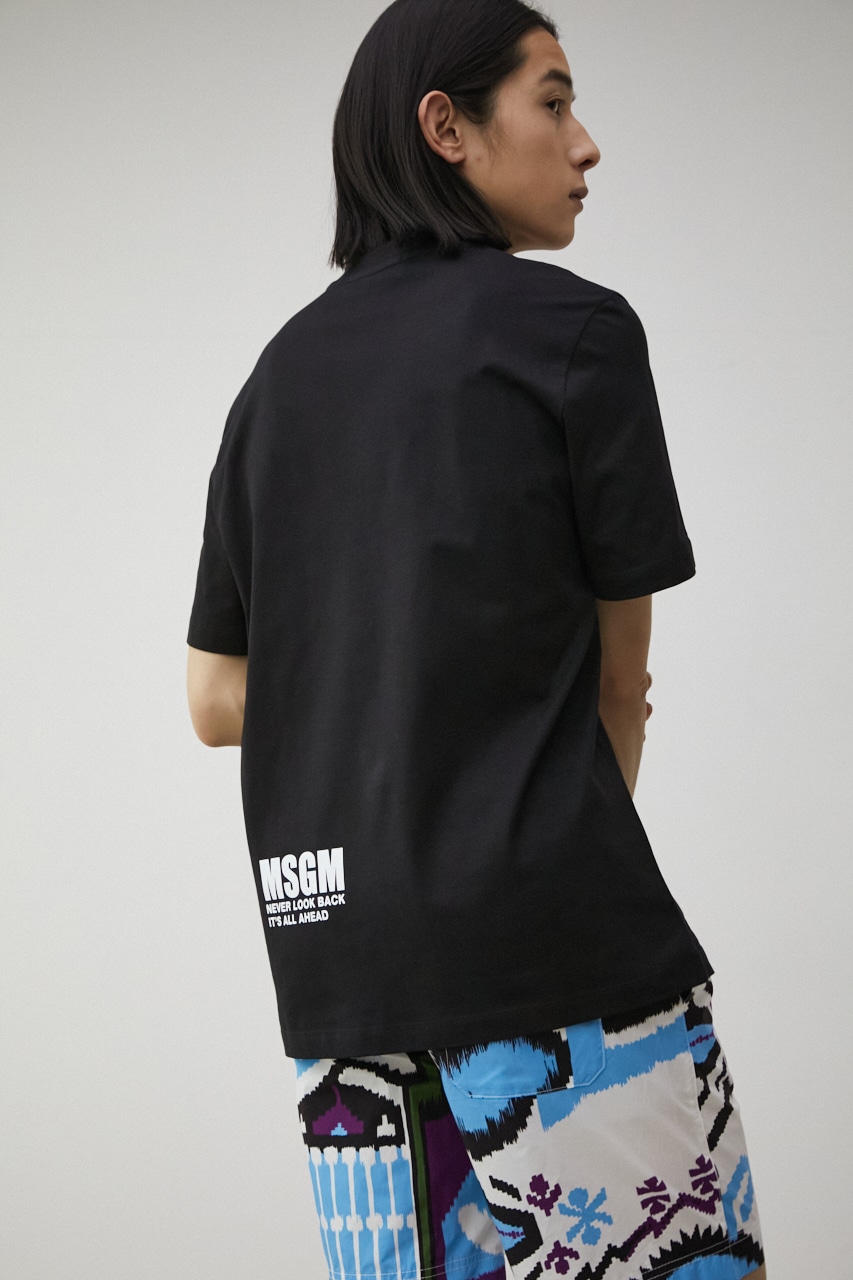 【PLUS】 MSGM T-SHIRT/MSGMティーシャツ 詳細画像 BLK 3