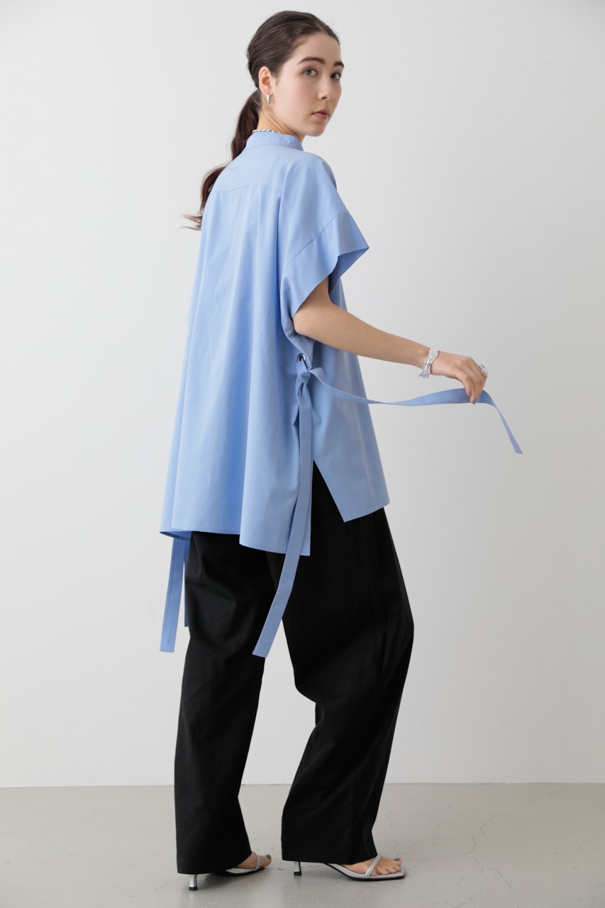 crie conforto】ハトメ付きビッグシャツ｜AZUL BY MOUSSY（アズール 