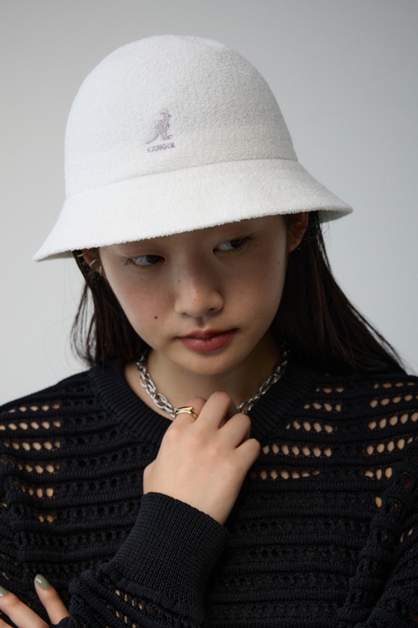 【10月14日(月)23:59まで期間限定価格】【KANGOL】BERMUDA CASUAL 詳細画像 WHT 2