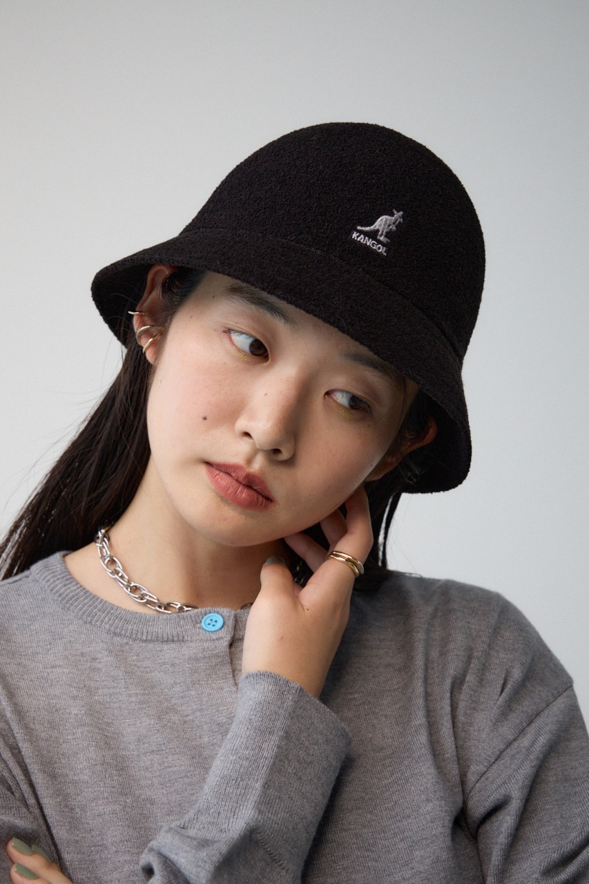 【10月14日(月)23:59まで期間限定価格】【KANGOL】BERMUDA CASUAL 詳細画像 BLK 1