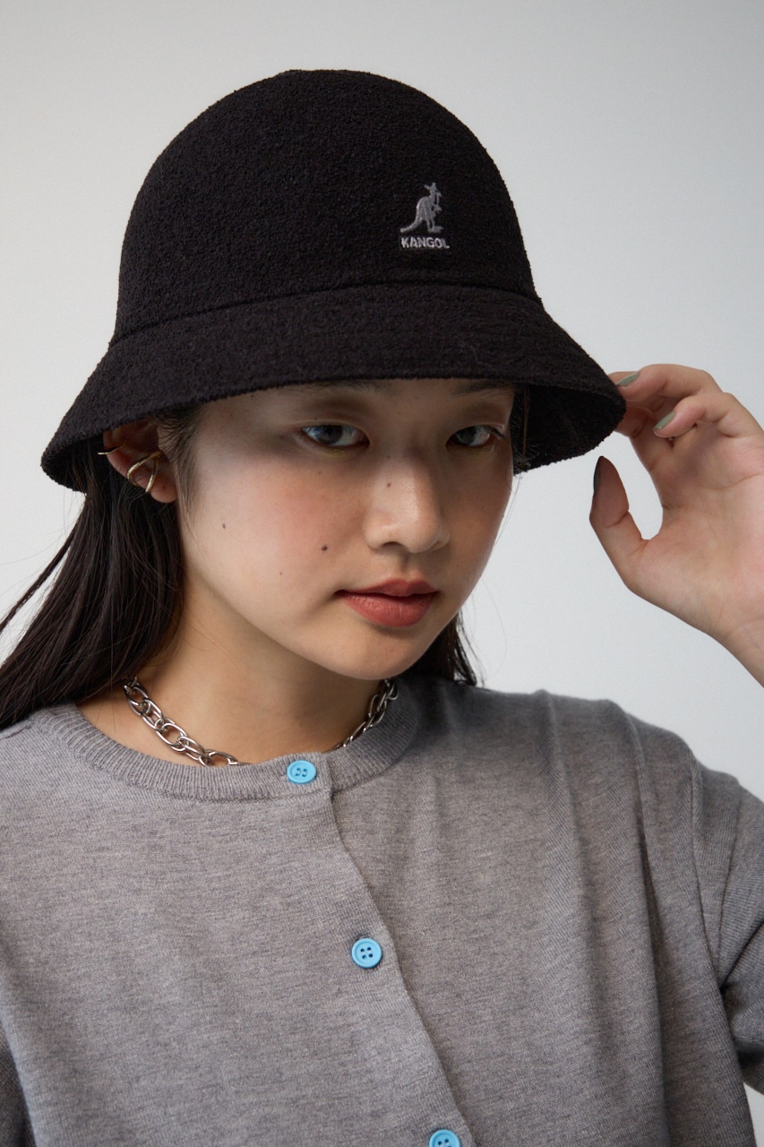 【10月14日(月)23:59まで期間限定価格】【KANGOL】BERMUDA CASUAL 詳細画像 BLK 2