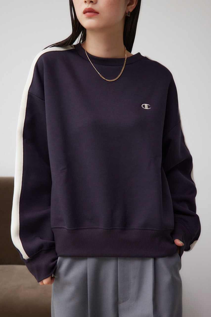 【10月14日(月)23:59まで期間限定価格】【Champion】CREW NECK SWEATSHIRT/クルーネックスウェットシャツ 詳細画像 BLK 1