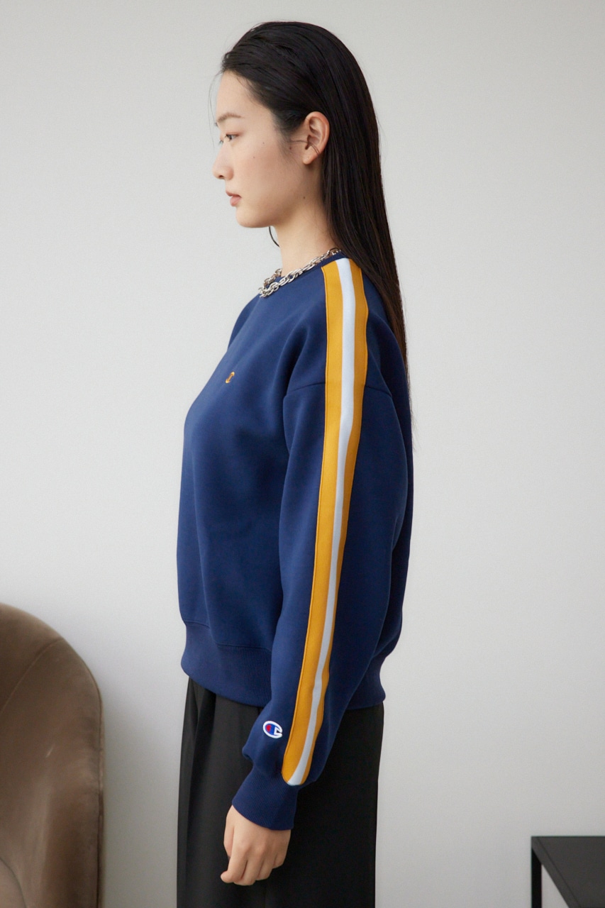 【Champion】CREW NECK SWEATSHIRT/クルーネックスウェットシャツ 詳細画像 NVY 6