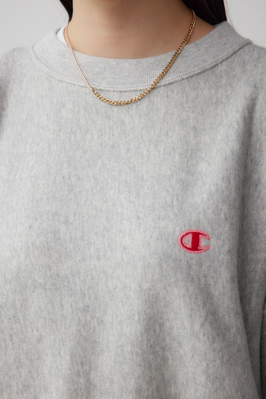 【Champion】REVERSE WAVE SWEAT/リバースウェーブスウェット 詳細画像 GRY 9