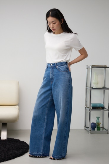 【10月14日(月)23:59まで期間限定価格】AZUL DENIM ダメージスーパーワイド 詳細画像