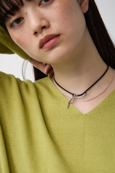 タイデザインレイヤードチョーカー