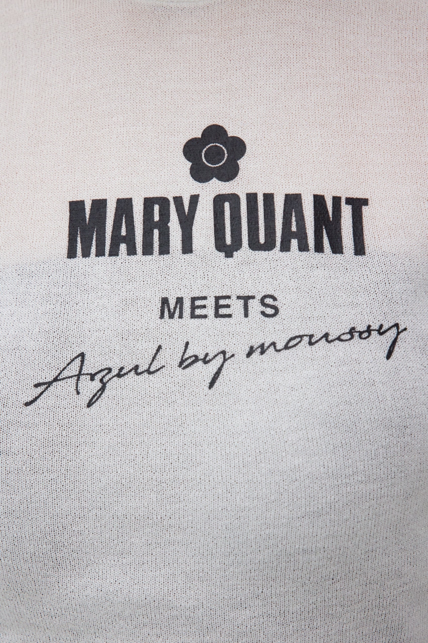 MARY QUANT×AZUL シアーロゴニット 詳細画像 IVOY 11