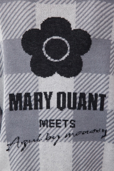 MARY QUANT×AZUL ロゴカーディガン 詳細画像