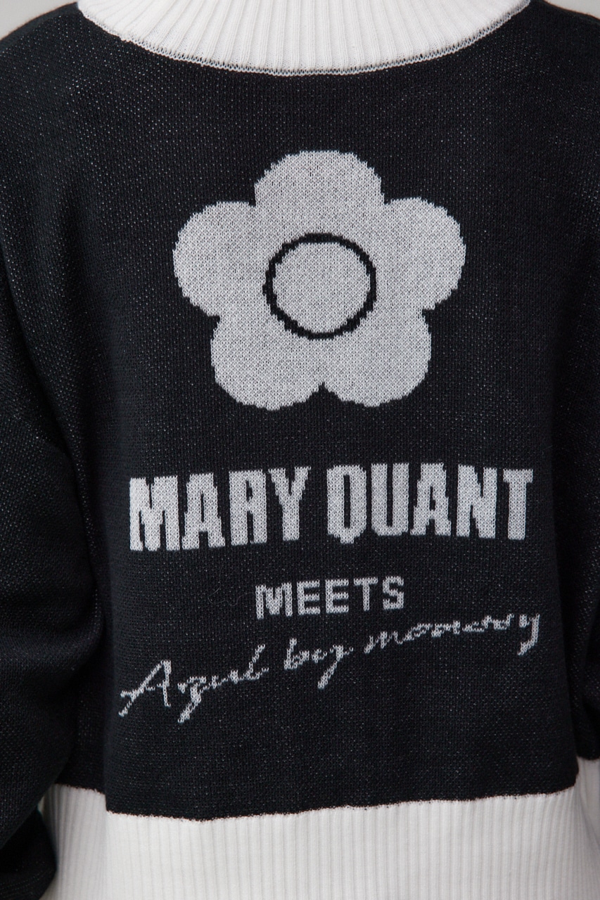 MARY QUANT×AZUL ロゴカーディガン 詳細画像 BLK 10