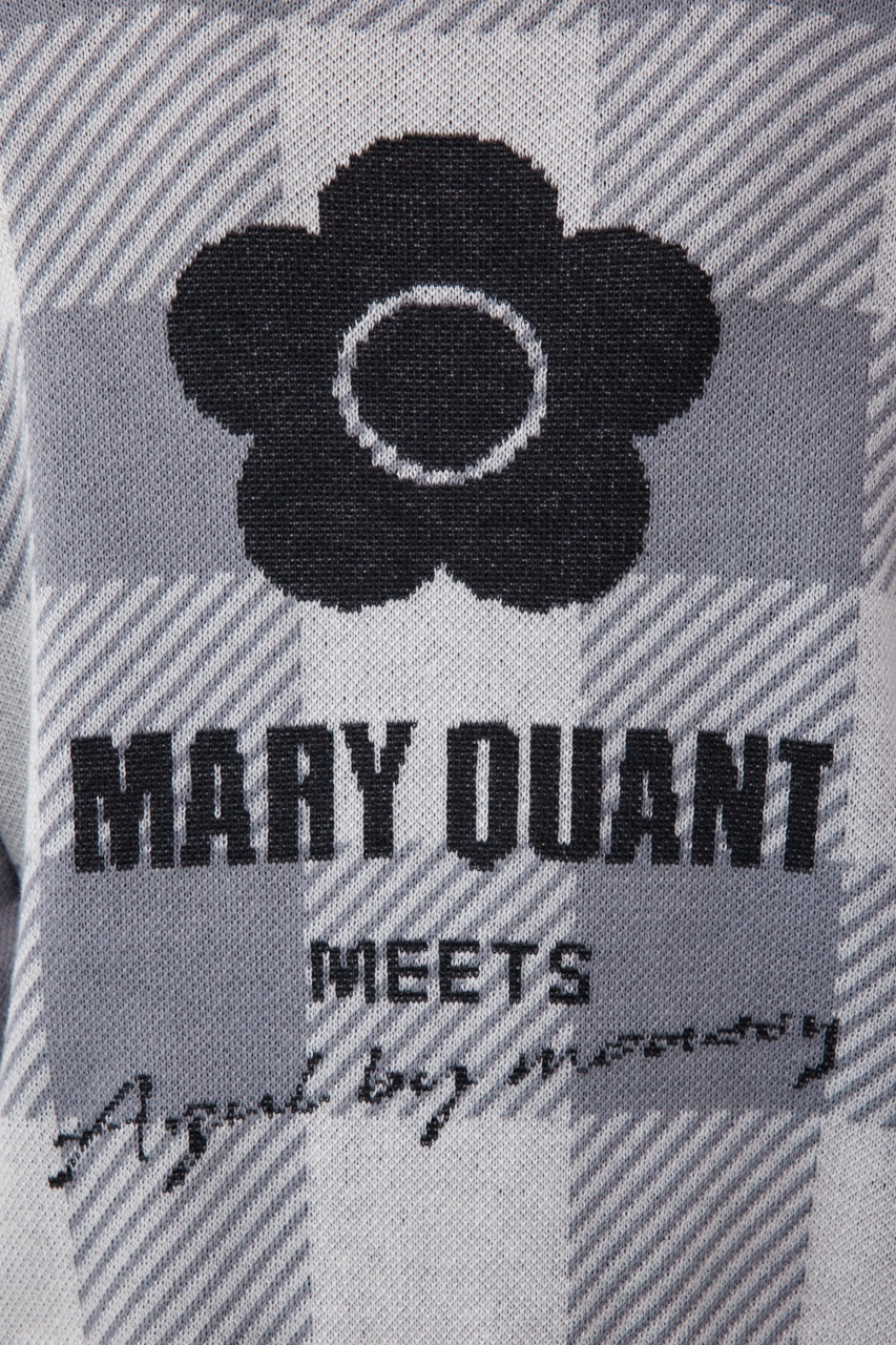 MARY QUANT×AZUL ロゴカーディガン 詳細画像 柄GRY 11