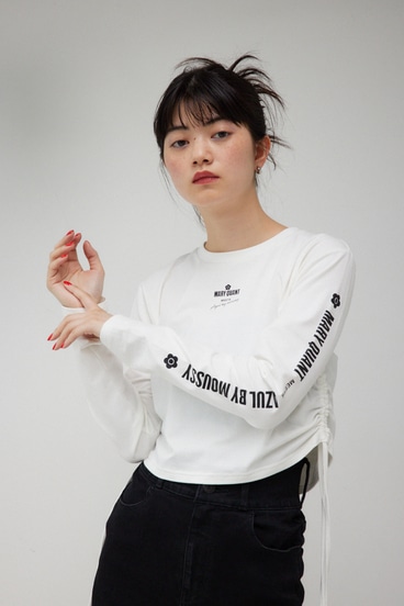 MARY QUANT×AZUL クロップドTEE 詳細画像