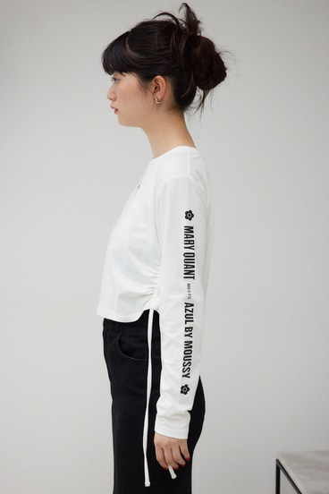 MARY QUANT×AZUL クロップドTEE 詳細画像