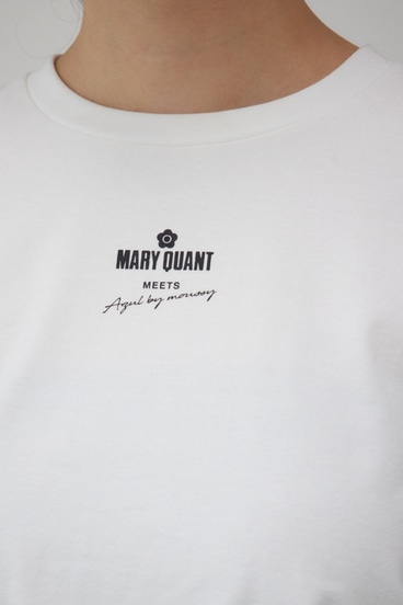 MARY QUANT×AZUL クロップドTEE 詳細画像