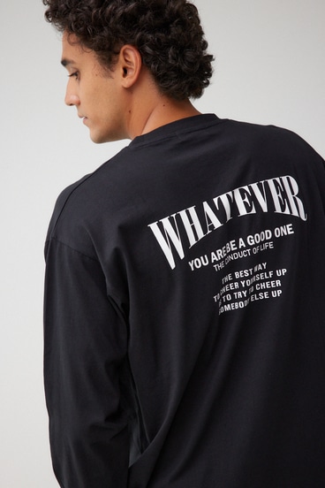 WHATEVER ロングTシャツ