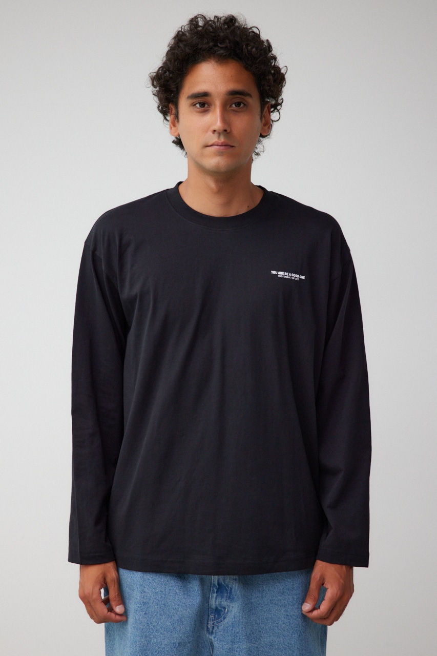 【10月14日(月)23:59まで期間限定価格】WHATEVER ロングTシャツ 詳細画像 BLK 5