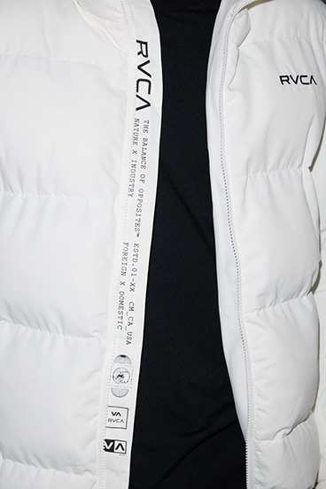 【RVCA】PUFFER JACKET/パファージャケット 詳細画像