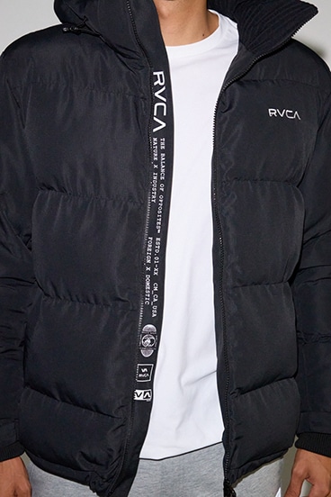 【RVCA】PUFFER JACKET/パファージャケット 詳細画像