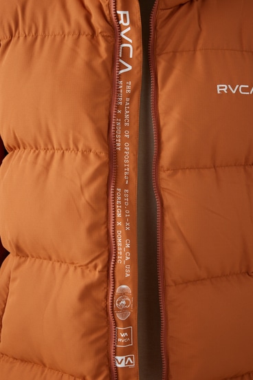 【RVCA】PUFFER JACKET/パファージャケット 詳細画像