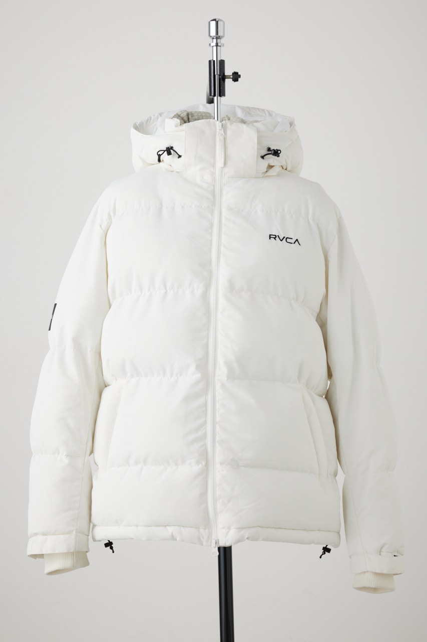 【RVCA】PUFFER JACKET/パファージャケット 詳細画像 WHT 1