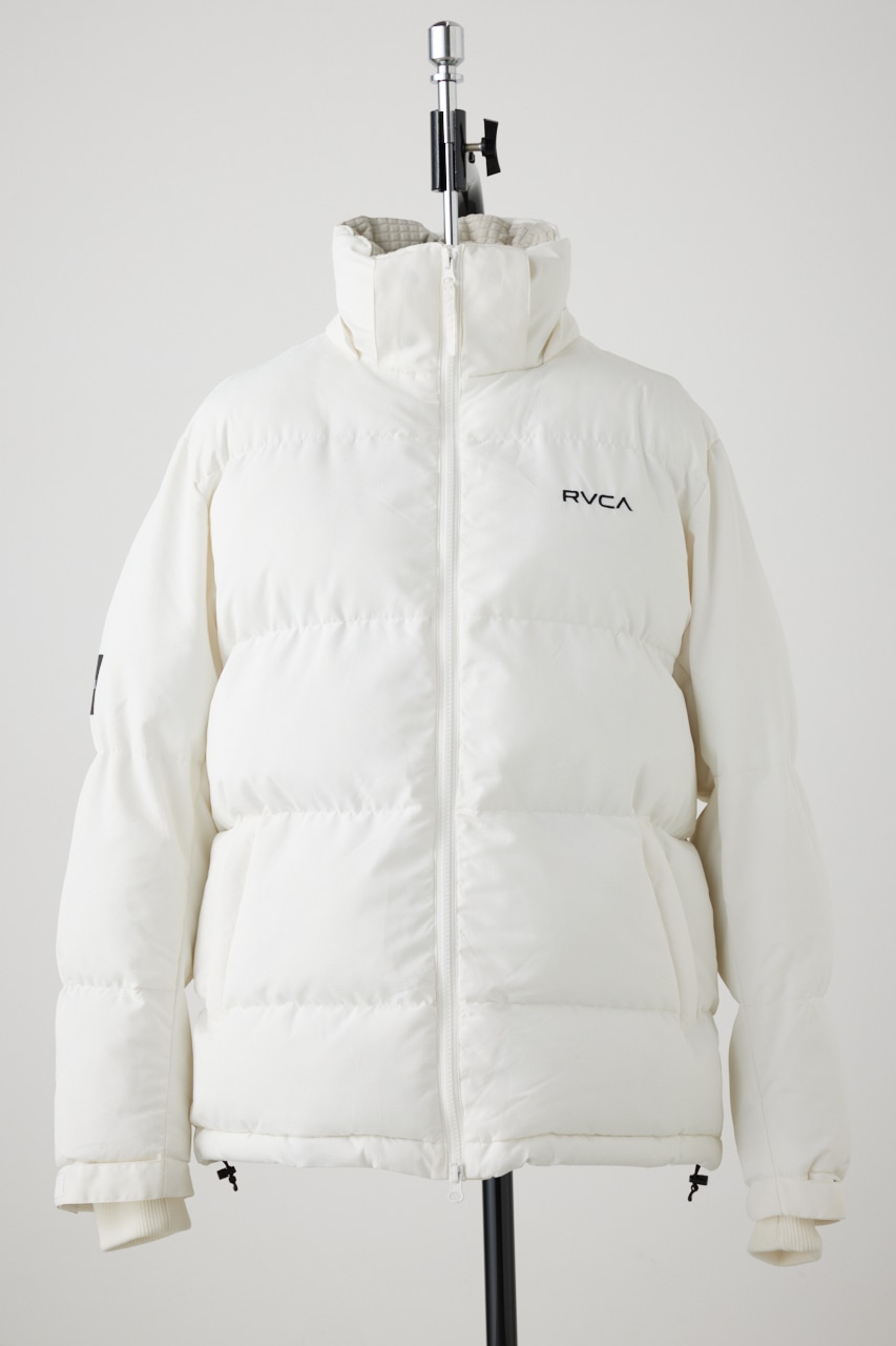 【RVCA】PUFFER JACKET/パファージャケット 詳細画像 WHT 12