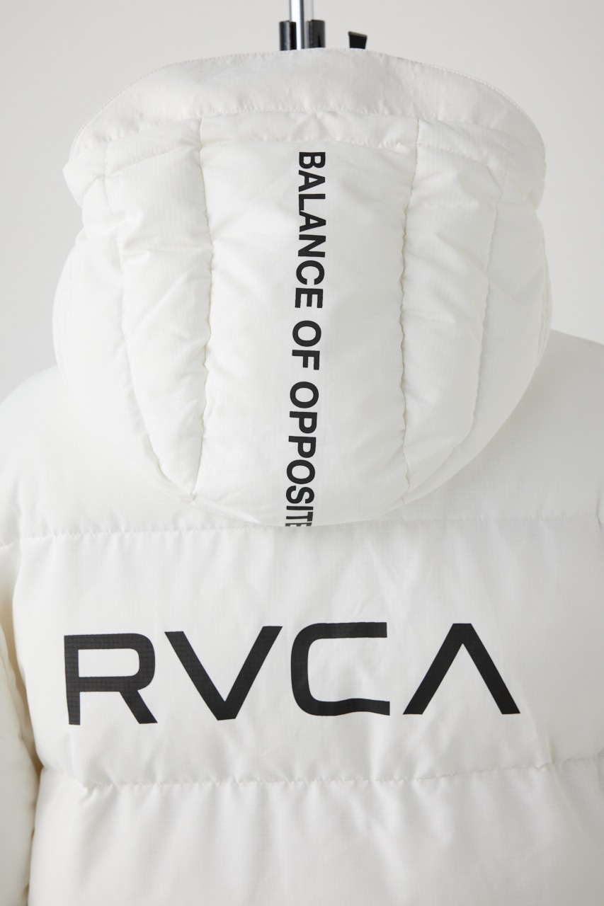 【RVCA】PUFFER JACKET/パファージャケット 詳細画像 WHT 4