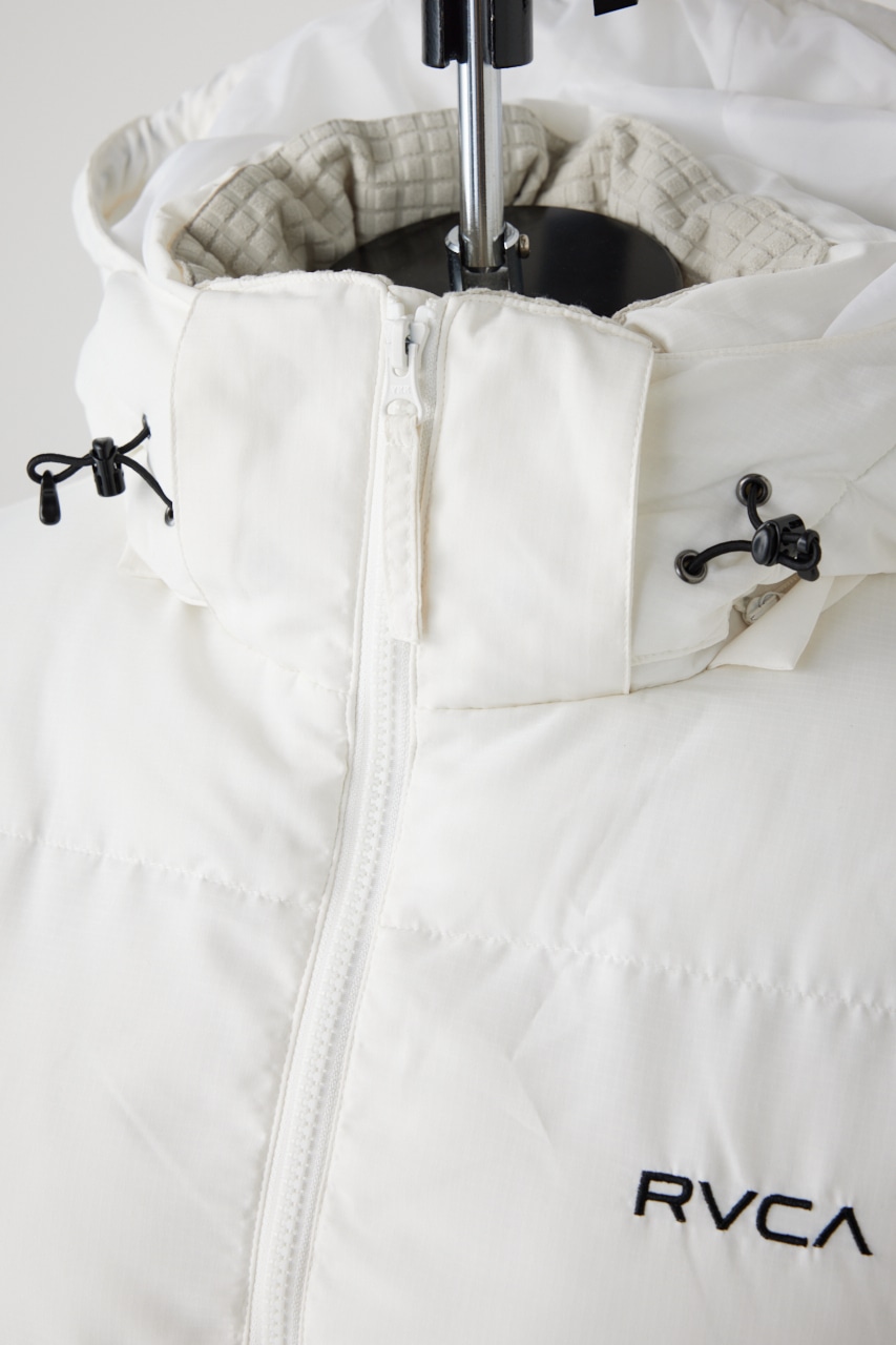 【RVCA】PUFFER JACKET/パファージャケット 詳細画像 WHT 6